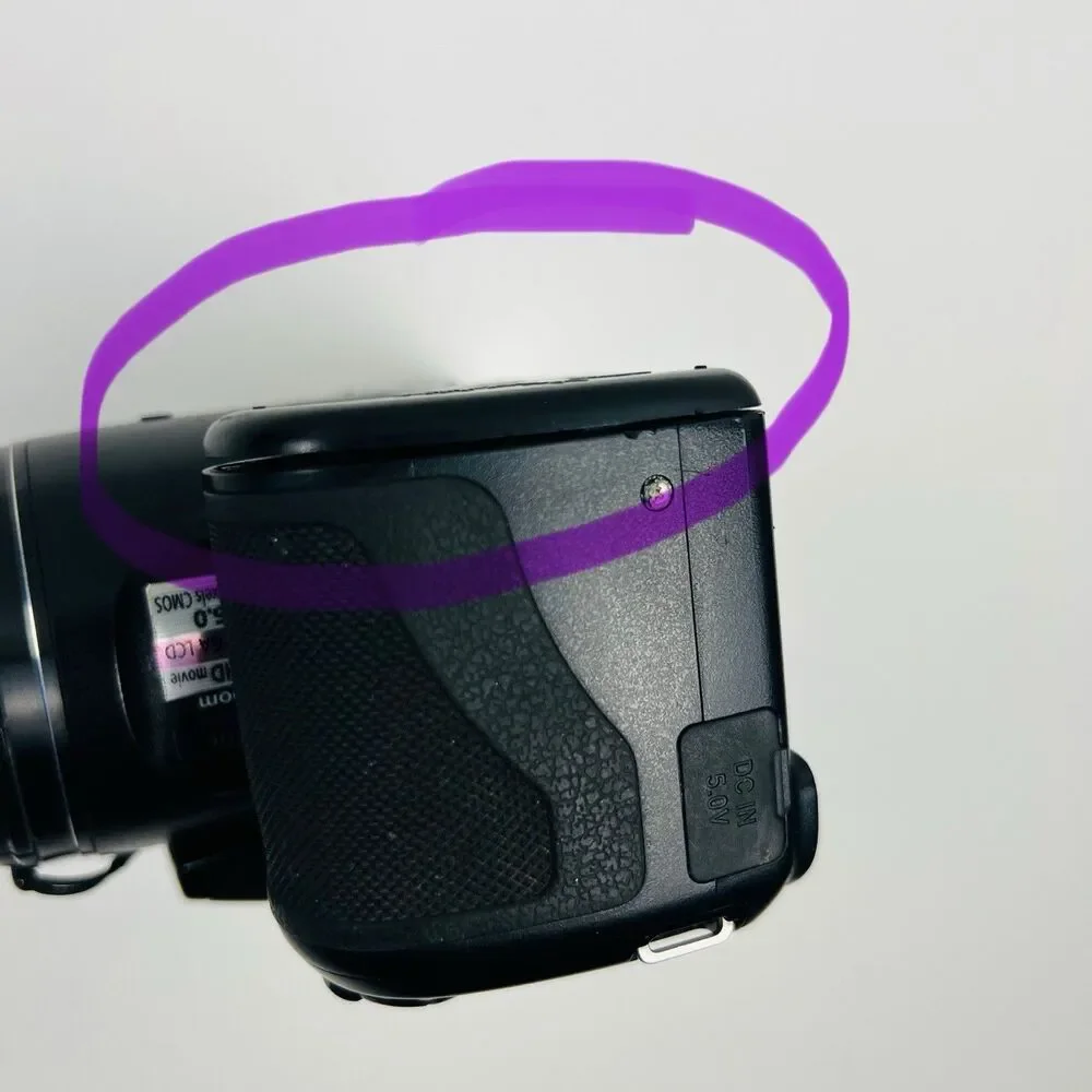 Nikon Coolpix L820 16.0MP Digital Camera, Battery Door Doesn't Close TESTED READ